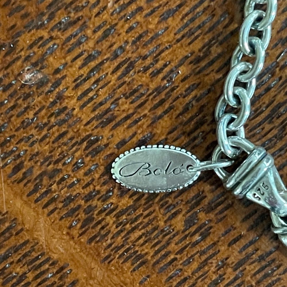 Scott Kay Bolo Link Sterling Silver Necklace - Picture 7 of 13
